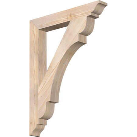 Olympic Traditional Smooth Bracket, Douglas Fir, 3 1/2W X 26D X 34H